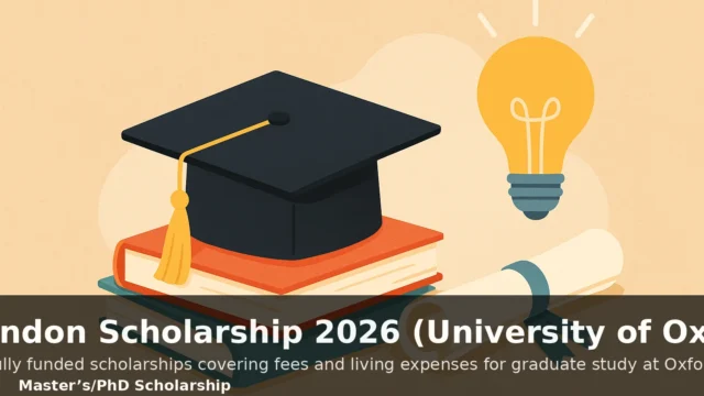 Clarendon Scholarship 2026 (University of Oxford) – scholarshipden.com