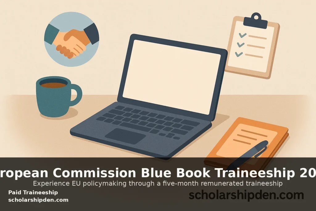 "European Commission Blue Book Traineeship 2026 — internship feature image
