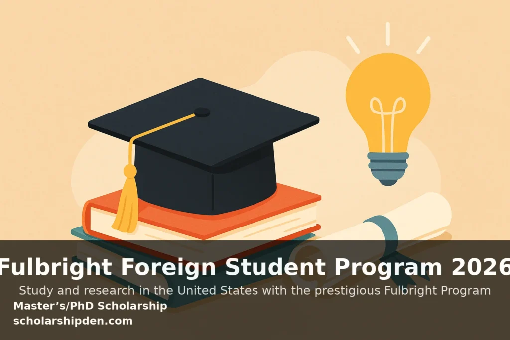 Fulbright Foreign Student Program 2026 – scholarshipden.com