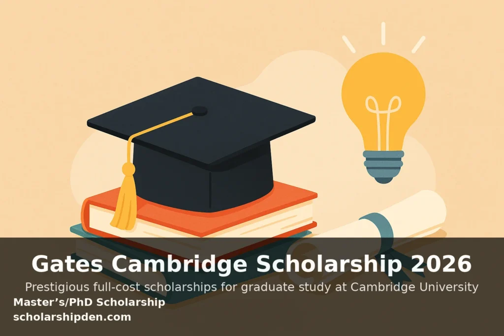 Gates Cambridge Scholarship 2026 – scholarshipden.com