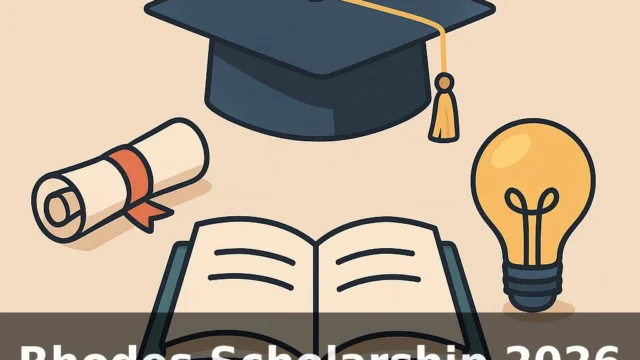 Rhodes Scholarship 2026 – scholarship feature image – scholarshipden.com